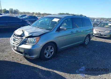 2008 Honda Odyssey Touring from USA, damaged, VIN 5FNRL38918B103234